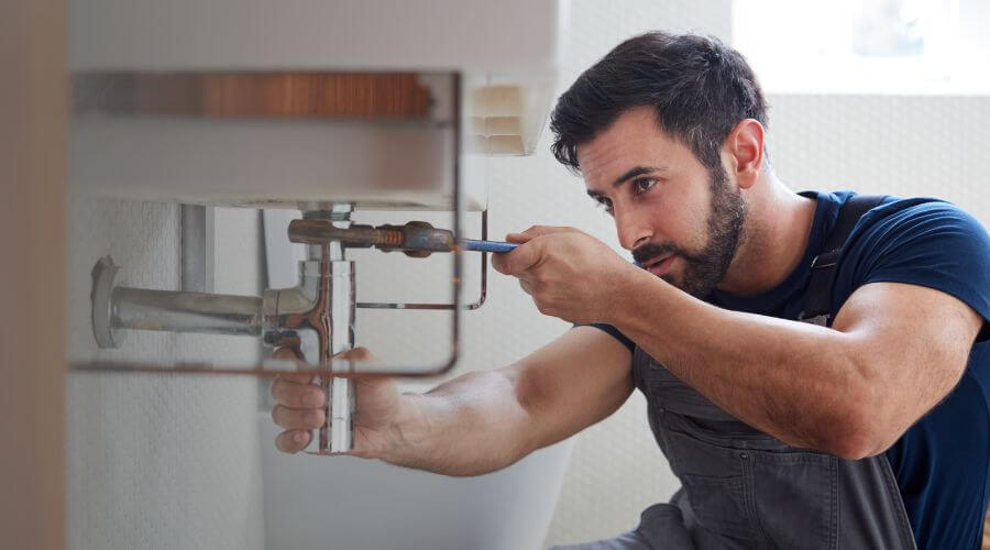 Tankless water heater installation in Burlington, WY